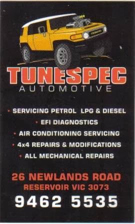 Tunespec Automotive | 26 Newlands Rd, Melbourne VIC 3073, Australia | Phone: (03) 9462 5535