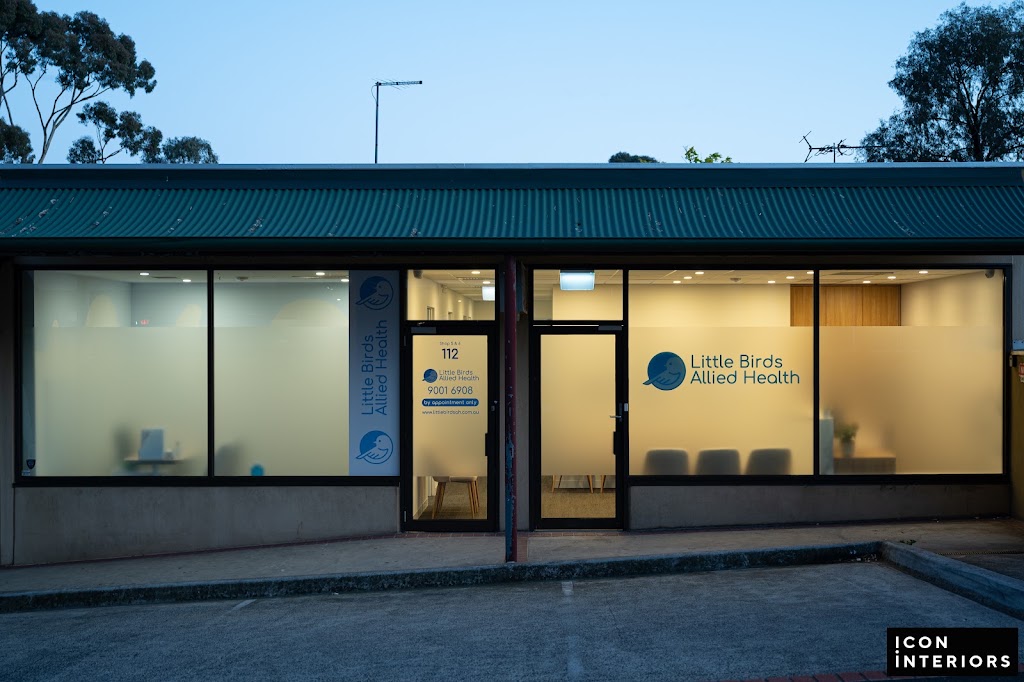 Little Birds Allied Health | Shop 5 & 6/112 James St, Templestowe VIC 3106, Australia | Phone: (03) 9001 6908