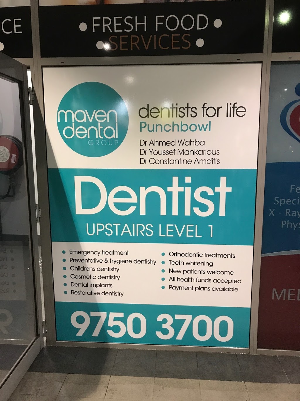 Maven Dental Punchbowl | dentist | Broadway Plaza 24-25/1, Broadway, Punchbowl NSW 2196, Australia | 0297503700 OR +61 2 9750 3700