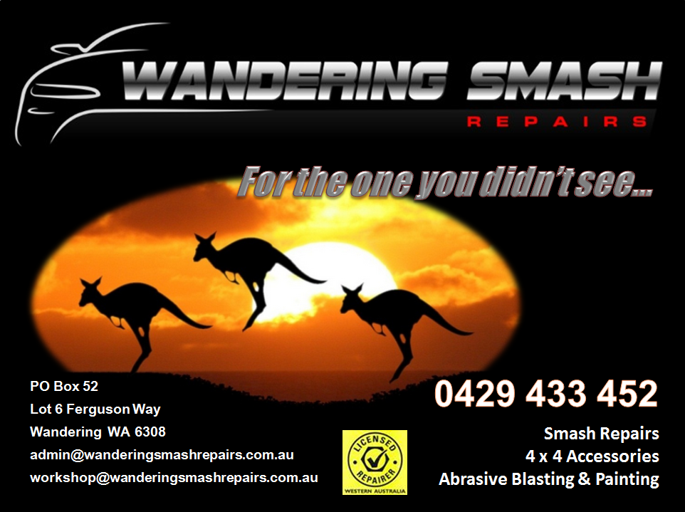 Wandering Smash Repairs | Lot 6 Ferguson Way, Wandering WA 6308, Australia | Phone: (08) 9884 1518