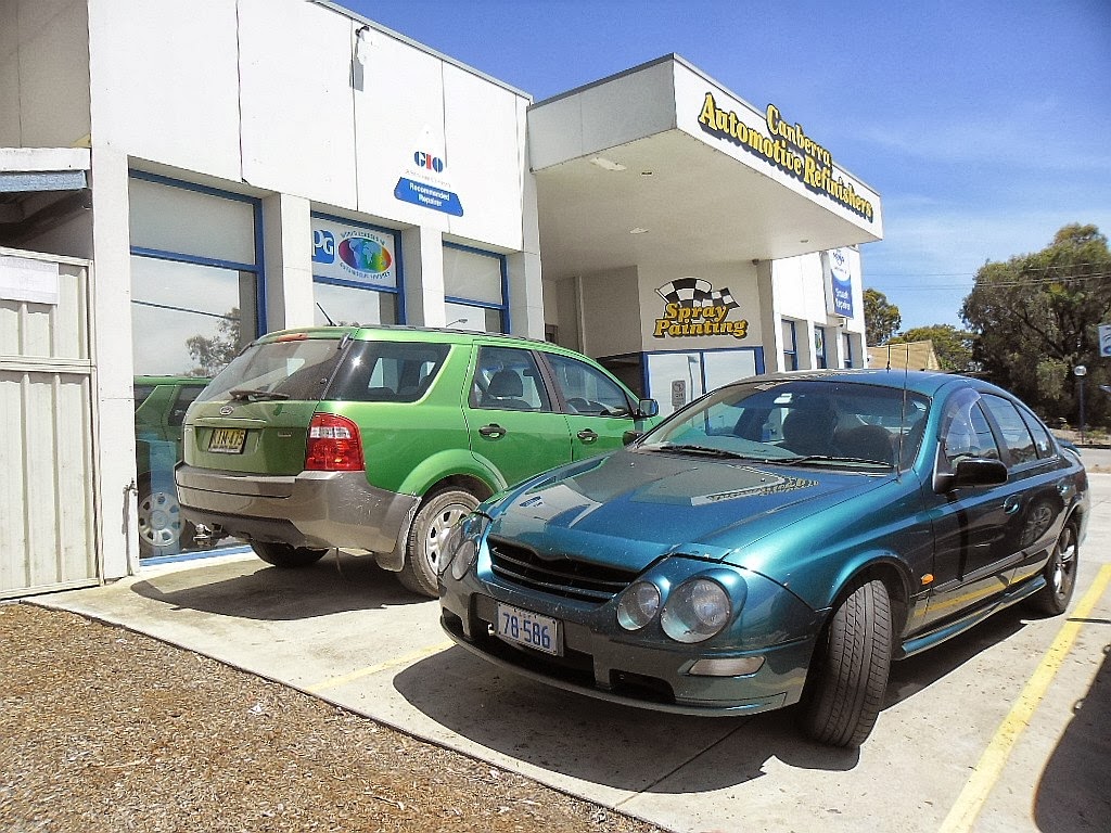 Canberra Automotive Refinishers | car dealer | 91 Lathlain St, Belconnen ACT 2617, Australia | 0262518818 OR +61 2 6251 8818