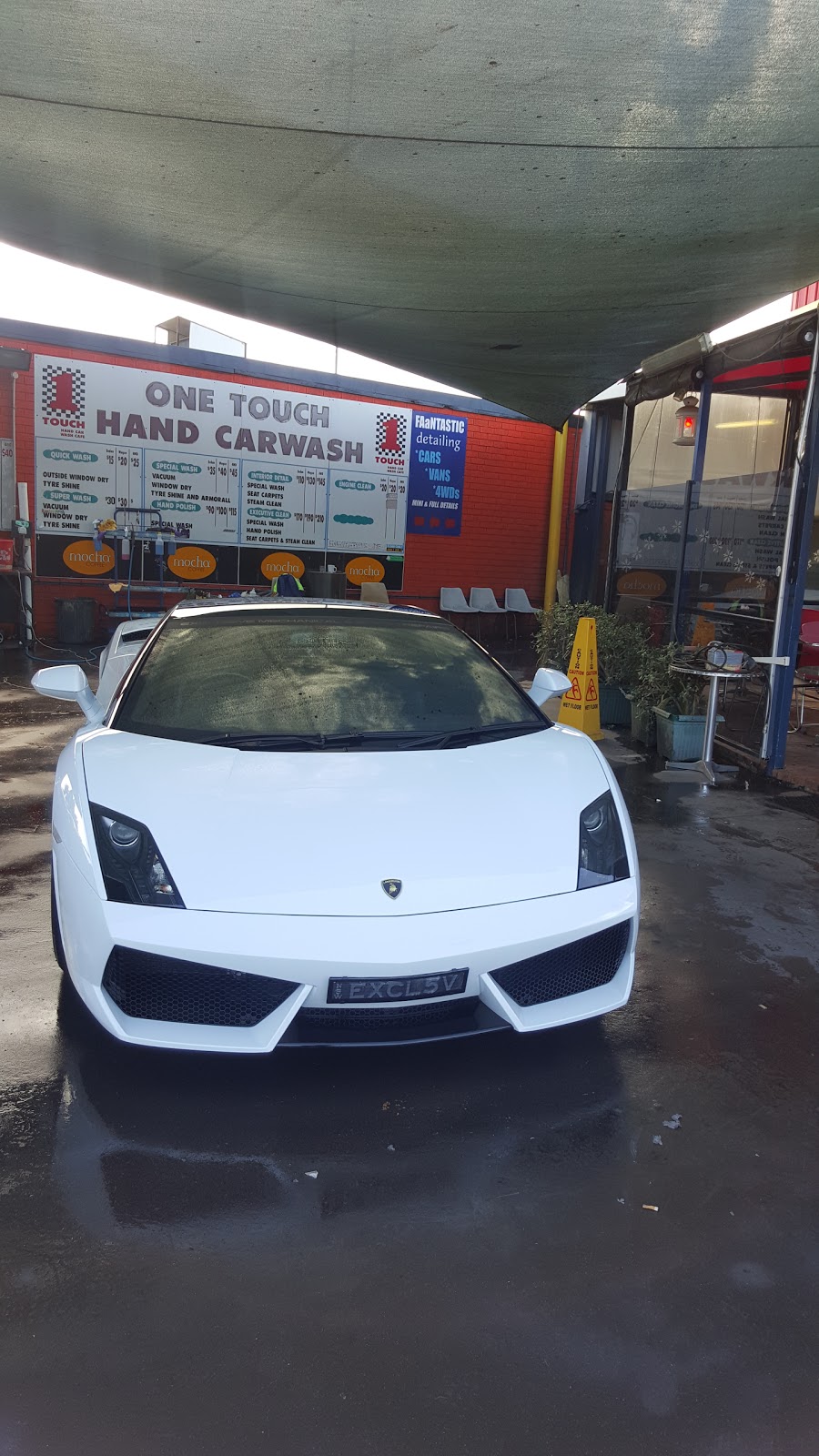 One Touch Hand Car Wash Cafe | car wash | 251 The Horsley Dr, Fairfield NSW 2165, Australia | 0287648594 OR +61 2 8764 8594