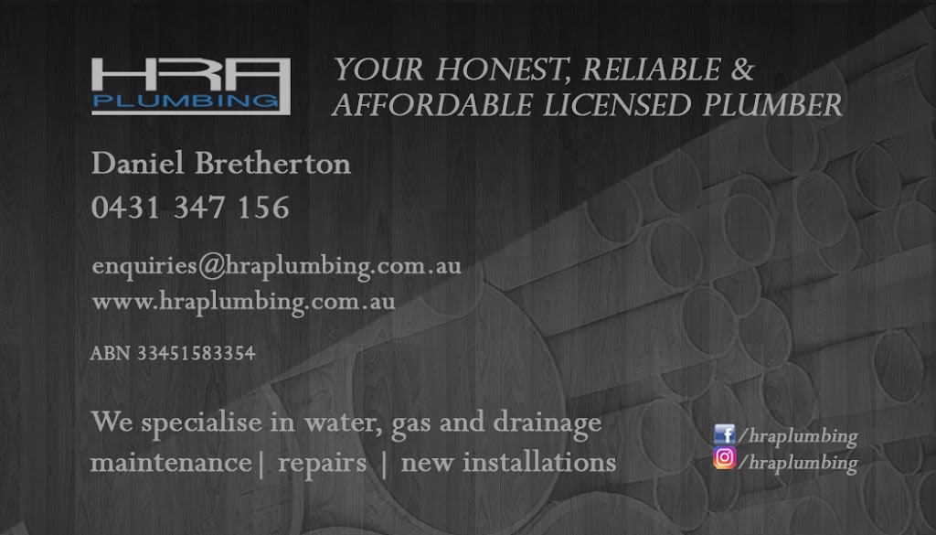 HRA Plumbing | plumber | Harrap Rd, Mount Martha VIC 3934, Australia | 0431347156 OR +61 431 347 156