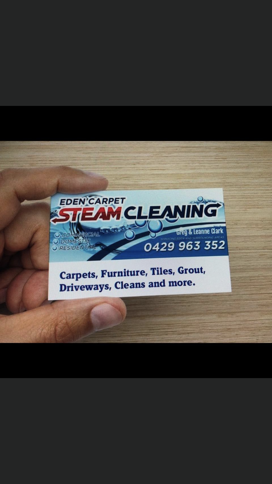 Eden Carpet Steam Cleaning | laundry | 64 Kb Timms Dr, Eden NSW 2551, Australia | 0429963352 OR +61 429 963 352