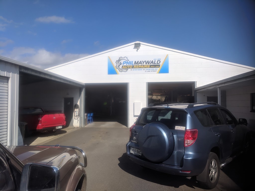 Phil Maywald Auto Repairs | car repair | 2 Law St, Mount Gambier SA 5290, Australia | 0887235222 OR +61 8 8723 5222