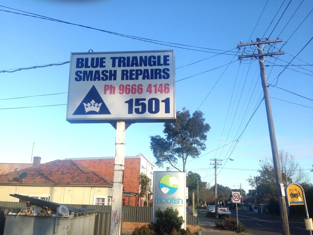 Blue Triangle Smash Repairs | car repair | 1501 Botany Rd, Botany NSW 2019, Australia | 0296664146 OR +61 2 9666 4146