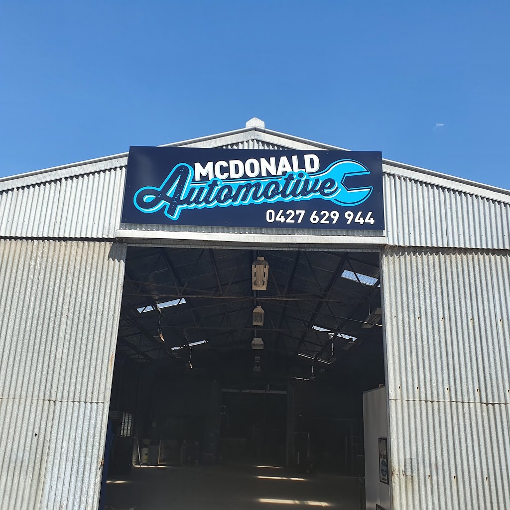 McDonald Automotive | 166 Tone Rd, Wangaratta VIC 3677, Australia | Phone: 0427 629 944