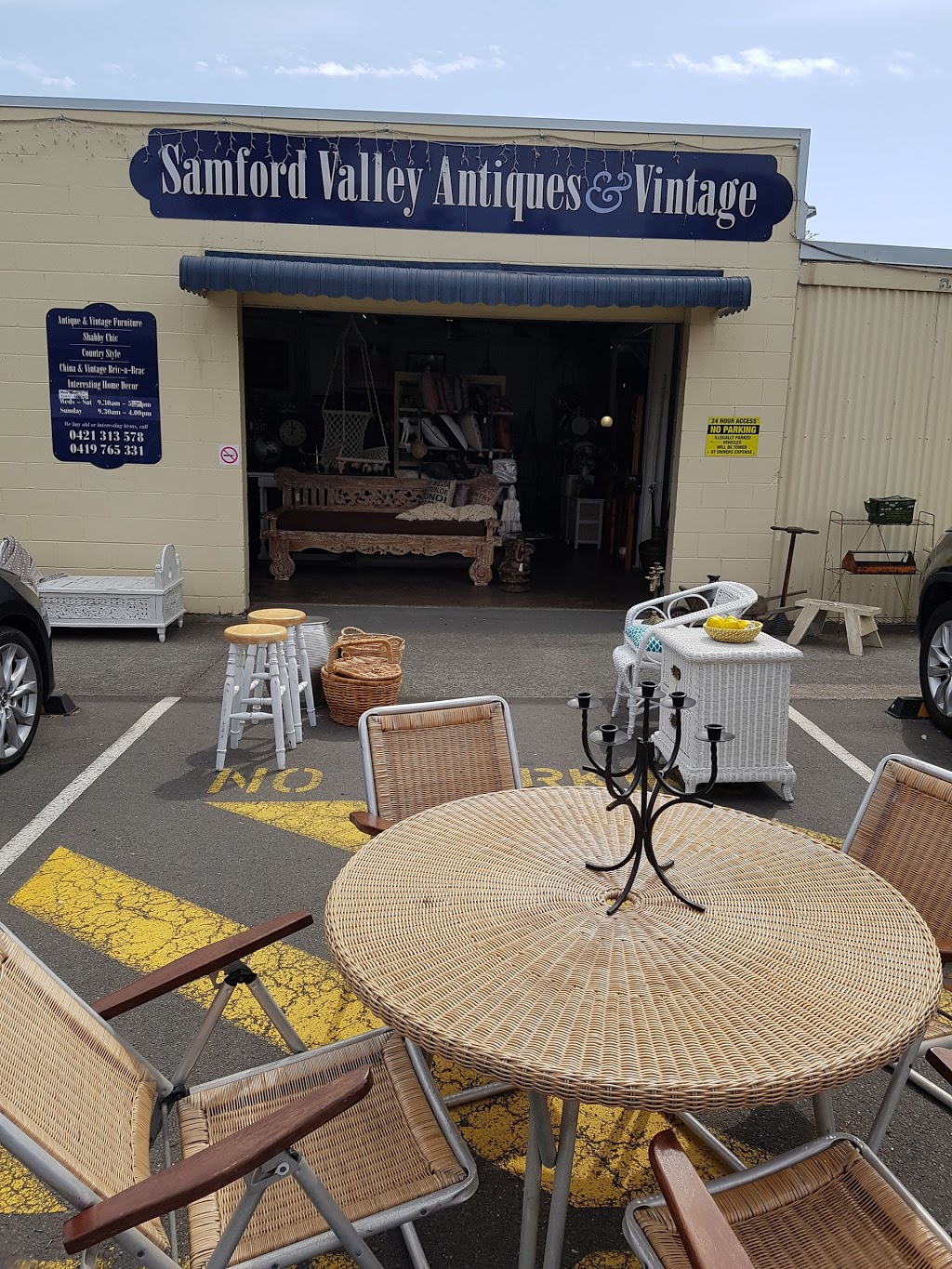 Samford Valley Antique & Vintage | home goods store | 40 Main St, Samford Village QLD 4520, Australia | 0419765331 OR +61 419 765 331