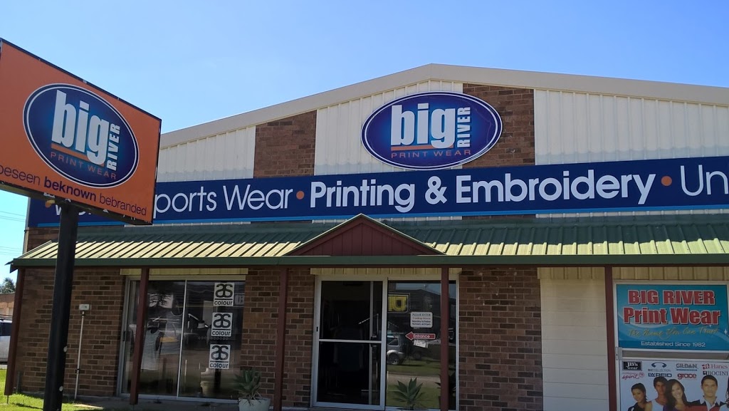 Big River Print Wear | clothing store | 1/5 Southern Cross Dr, Ballina NSW 2478, Australia | 0266863695 OR +61 2 6686 3695