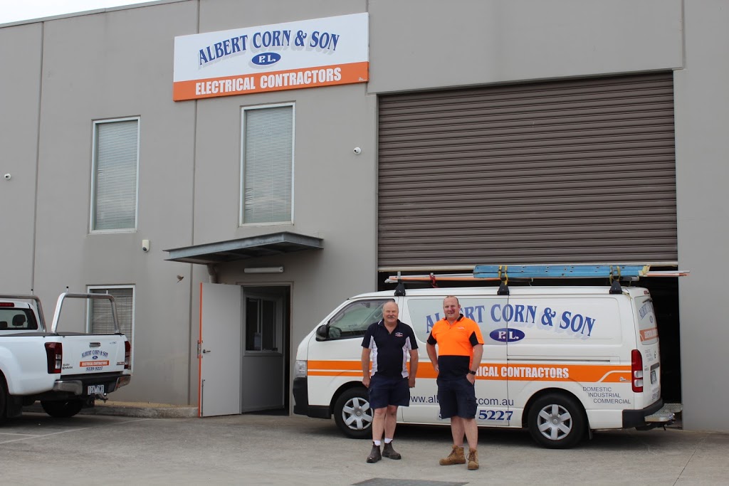 Albert Corn & Son Electrical Pty Ltd | 1/10-14 Capital Dr, Grovedale VIC 3216, Australia | Phone: (03) 5245 7727