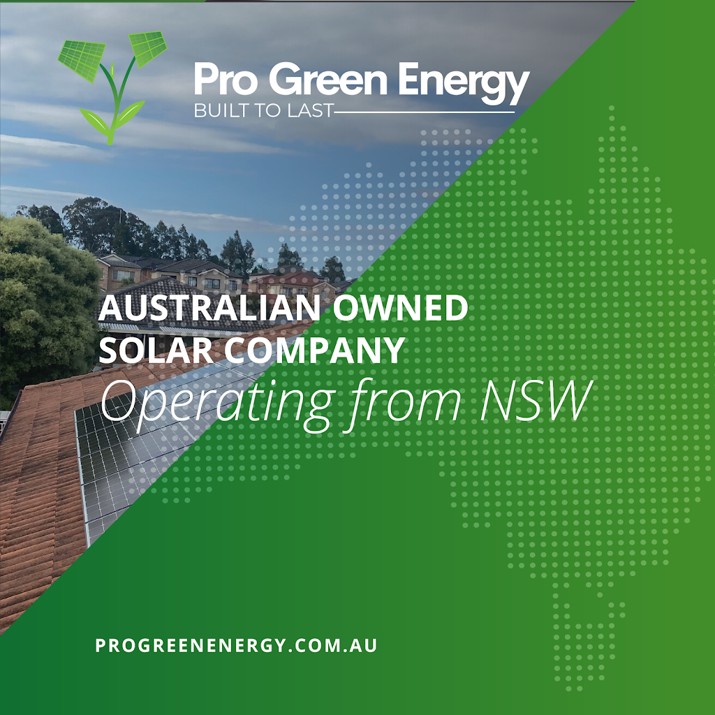 Pro Green Energy | 21 Cochrane St, Minto NSW 2566, Australia | Phone: (02) 8005 7576