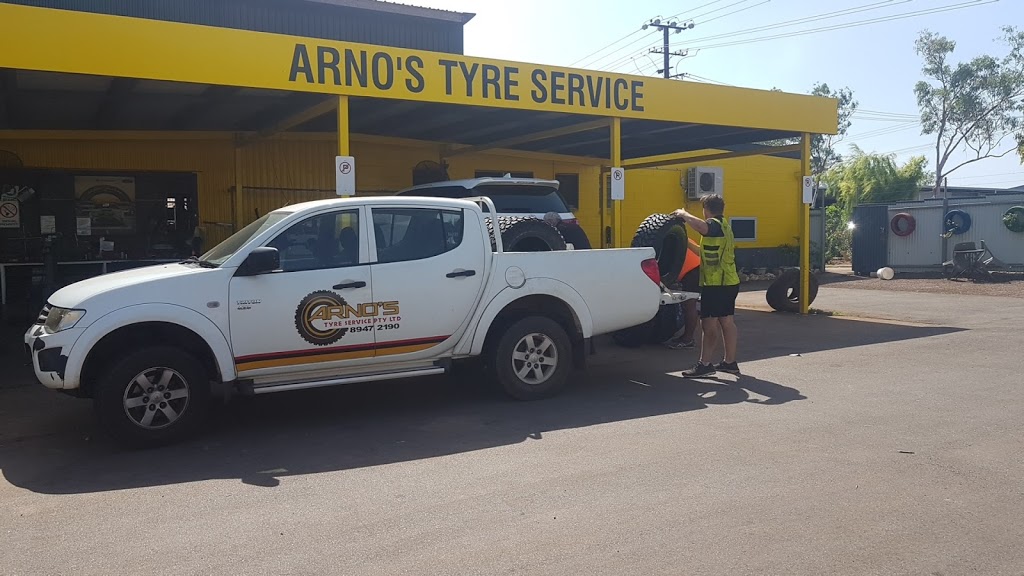 Arnos Tyre Service | 146 Coonawarra Rd, Winnellie NT 0820, Australia | Phone: (08) 8947 2190