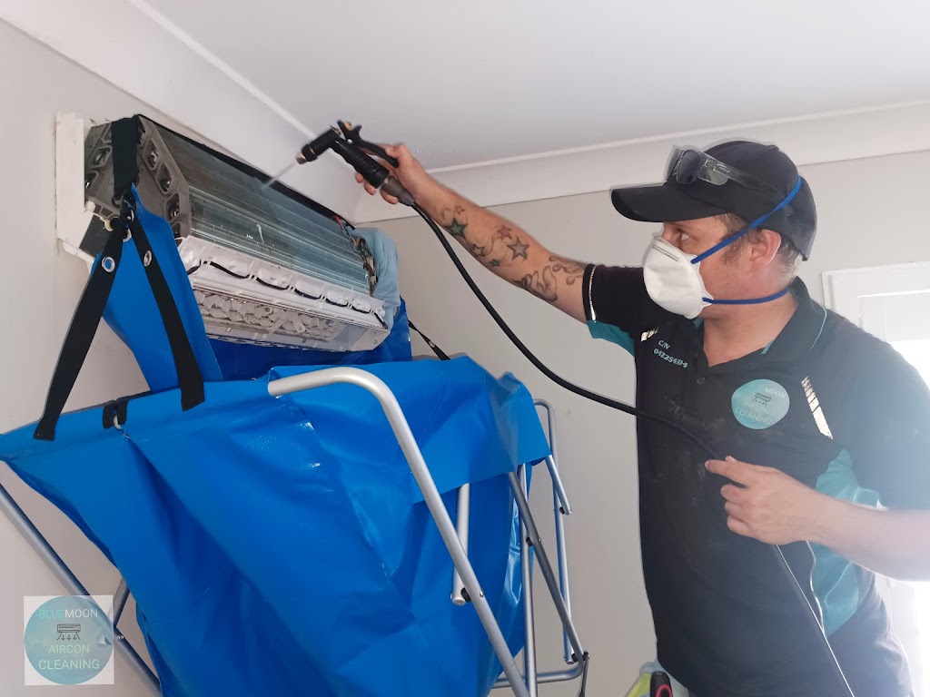 Bluemoon Aircon Cleaning Services | 6 Lakewood Pl, Zilzie QLD 4710, Australia | Phone: 0492 254 104