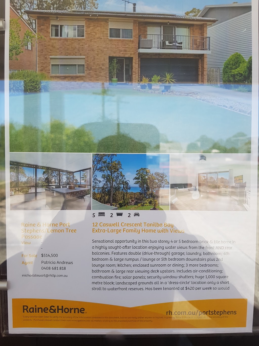 Raine & Horne Port Stephens/Lemon Tree Passage | real estate agency | 1/77 President Wilson Walk, Tanilba Bay NSW 2319, Australia | 0249824519 OR +61 2 4982 4519