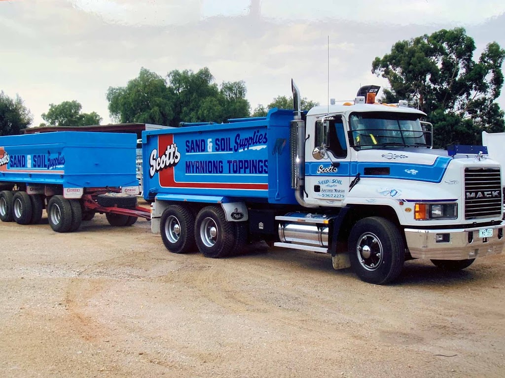 Scotts Sand, Soil & Earthmoving | 2848 Gisborne Rd, Bacchus Marsh VIC 3340, Australia | Phone: (03) 5367 2279