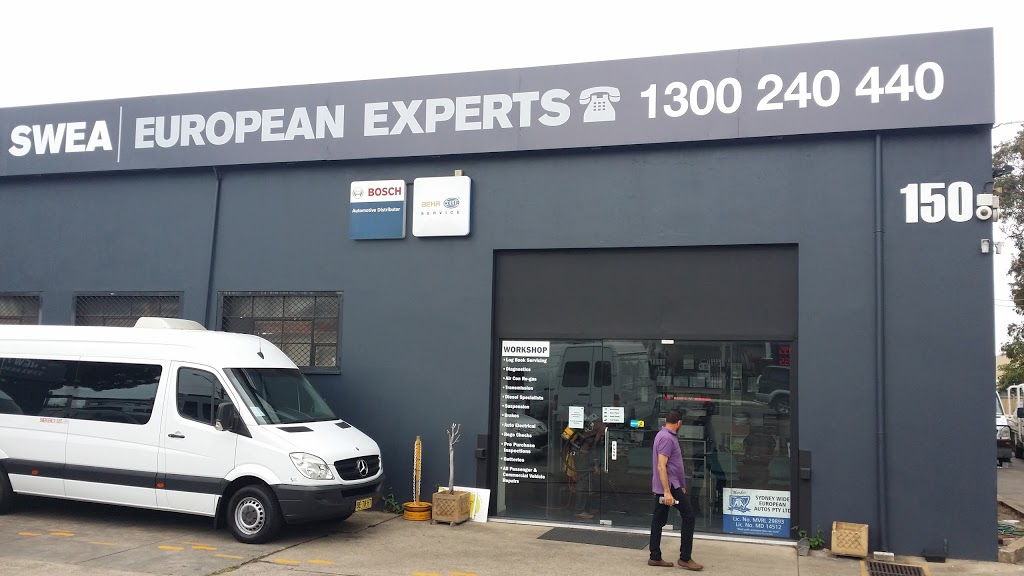 SWEA | European Experts (Sydney Wide European Autos) | car repair | 150 Eldridge Rd, Condell Park NSW 2200, Australia | 1300240440 OR +61 1300 240 440