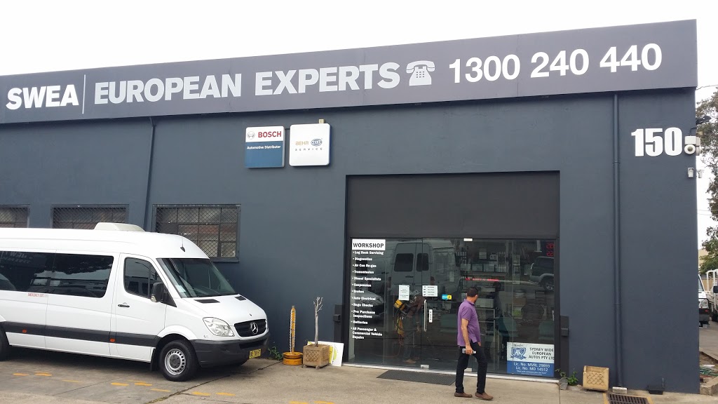 SWEA | European Experts (Sydney Wide European Autos) | 150 Eldridge Rd, Condell Park NSW 2200, Australia | Phone: 1300 240 440