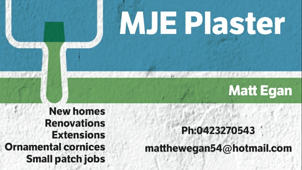 MJE Plaster | general contractor | 289 Church St, Herne Hill VIC 3218, Australia | 0423270543 OR +61 423 270 543