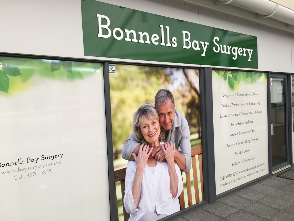 Bonnells Bay Surgery | Suite 12 Bay Shopping Square, Fishery Point Rd, Morisset NSW 2264, Australia | Phone: (02) 4970 5255
