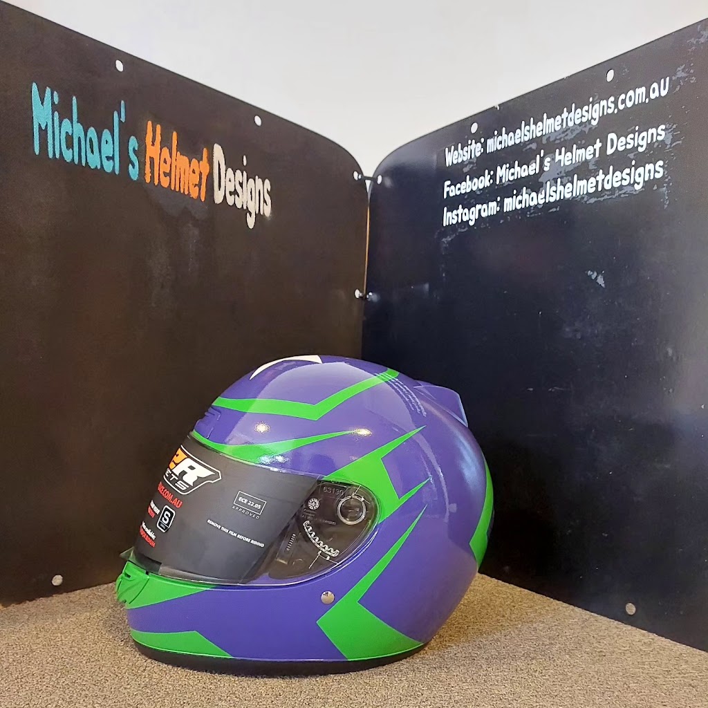 Michaels Helmet Designs | Corymbia Circuit, Heddon Greta NSW 2321, Australia | Phone: 0408 969 007