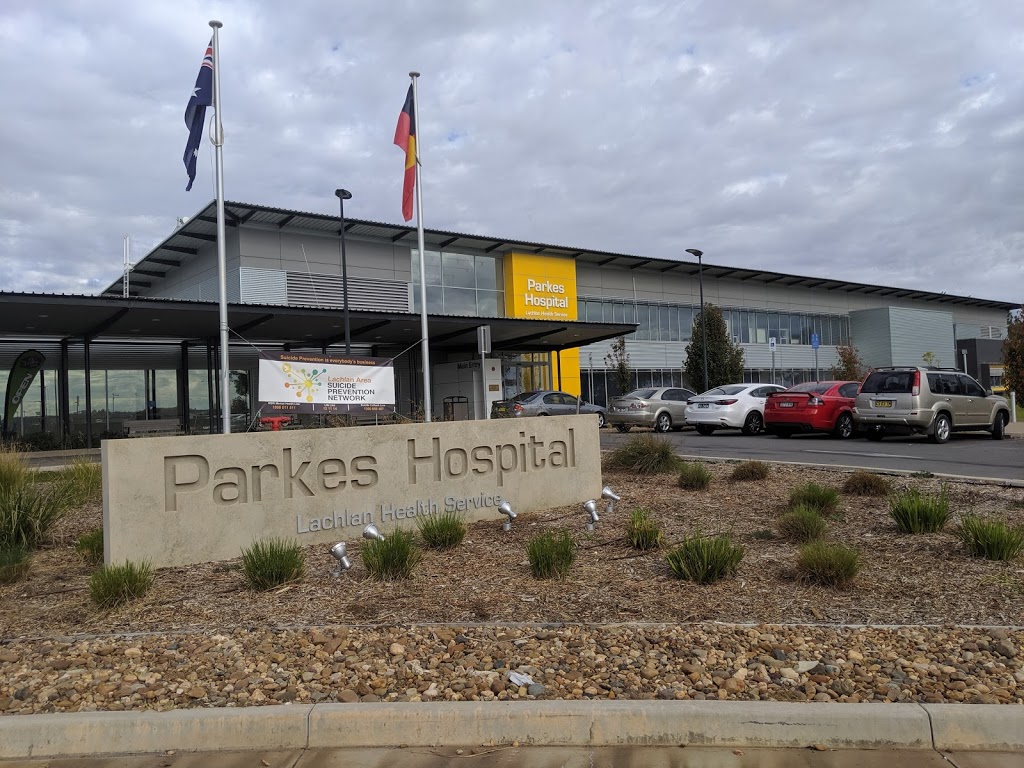 Lachlan Health Service-Parkes Hospital | hospital | 2 Morrissey Way, Parkes NSW 2870, Australia | 0268612400 OR +61 2 6861 2400