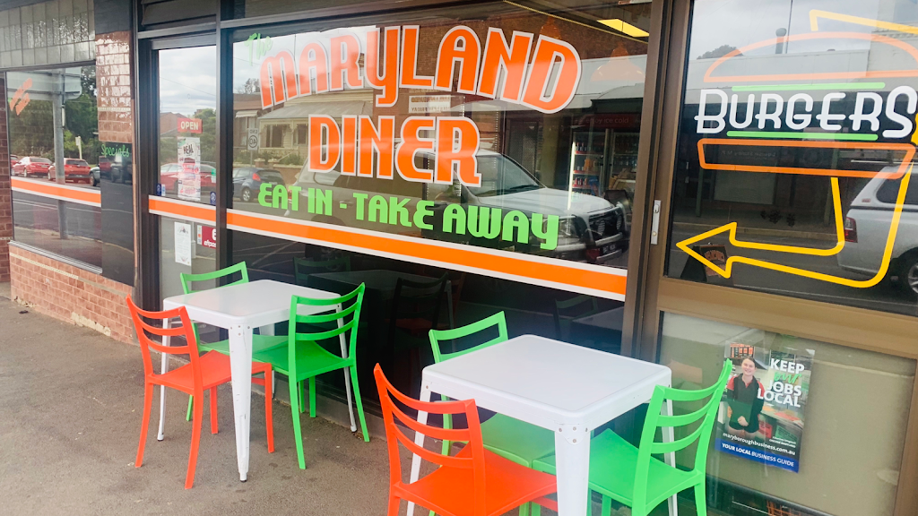 The Maryland Diner | meal takeaway | 212 High St, Maryborough VIC 3465, Australia | 0354613724 OR +61 3 5461 3724
