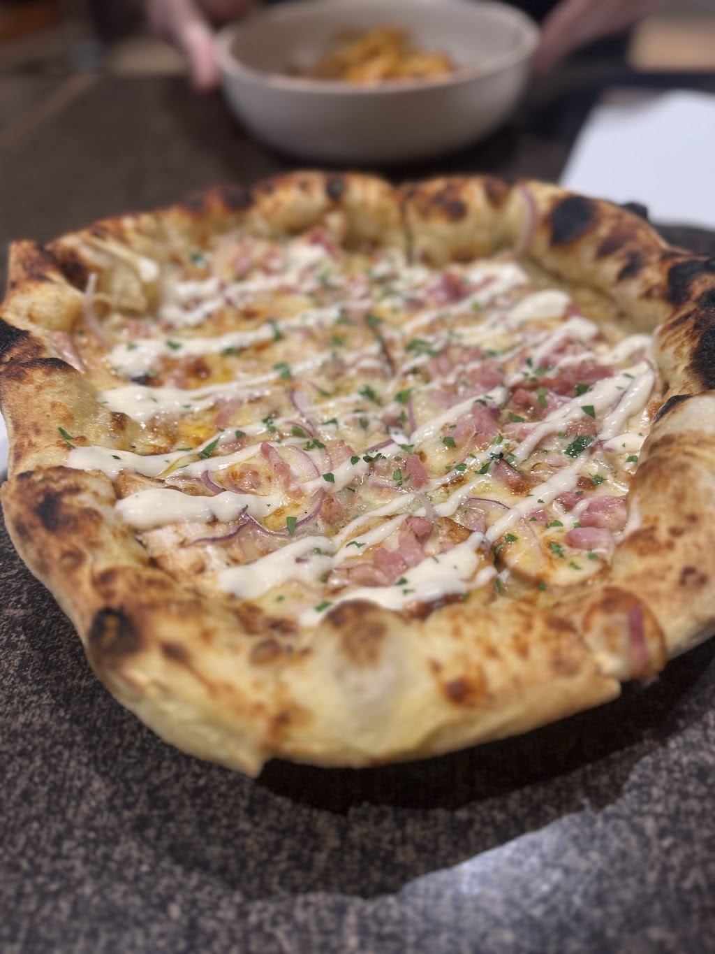 Cedar & Stone Wood-Fired Pizza Bar | 13/685 Old Cleveland Rd E, Wellington Point QLD 4160, Australia | Phone: 0481 980 730