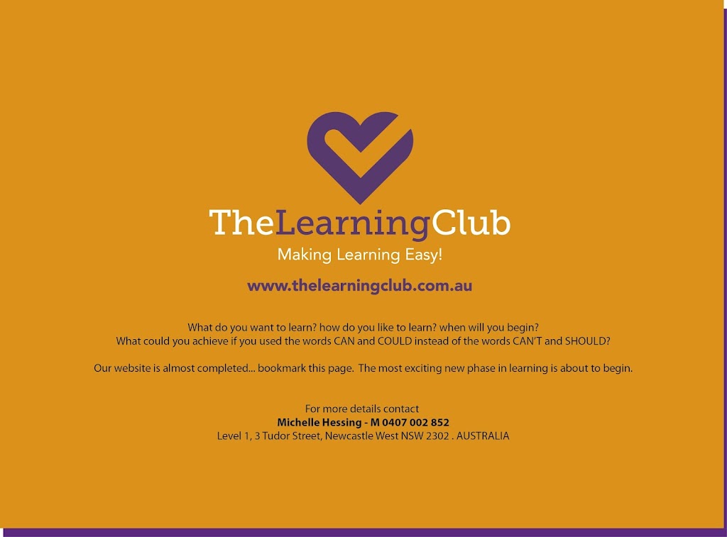 The Learning Club | Unit 23/292 Park Ave, Kotara NSW 2289, Australia | Phone: 0407 002 852
