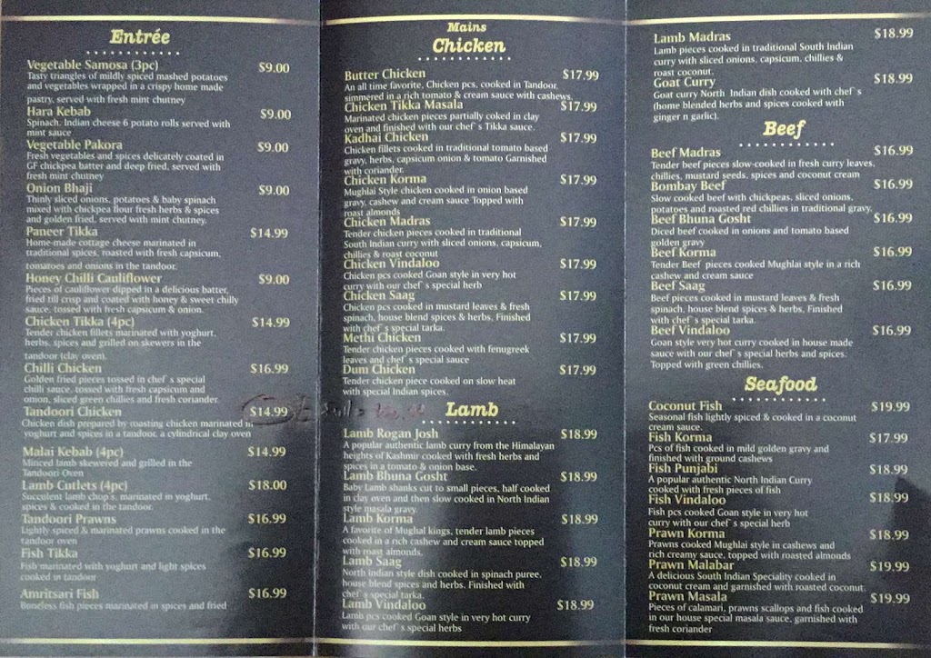 The Golden Chariot Indian Restaurant | restaurant | 1/3 Binley Pl, Maddington WA 6109, Australia | 0894592991 OR +61 8 9459 2991