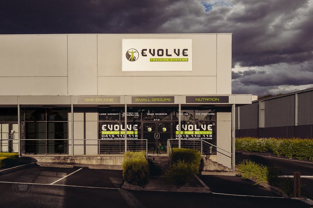 Evolve Training Systems | gym | 313 Bayswater Rd, Bayswater North VIC 3153, Australia | 0415110118 OR +61 415 110 118