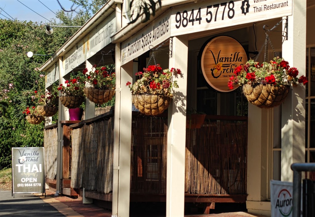 Vanilla Orchid Thai Restaurant | restaurant | 5/188 Yarra St, Warrandyte VIC 3113, Australia | 0398445778 OR +61 3 9844 5778