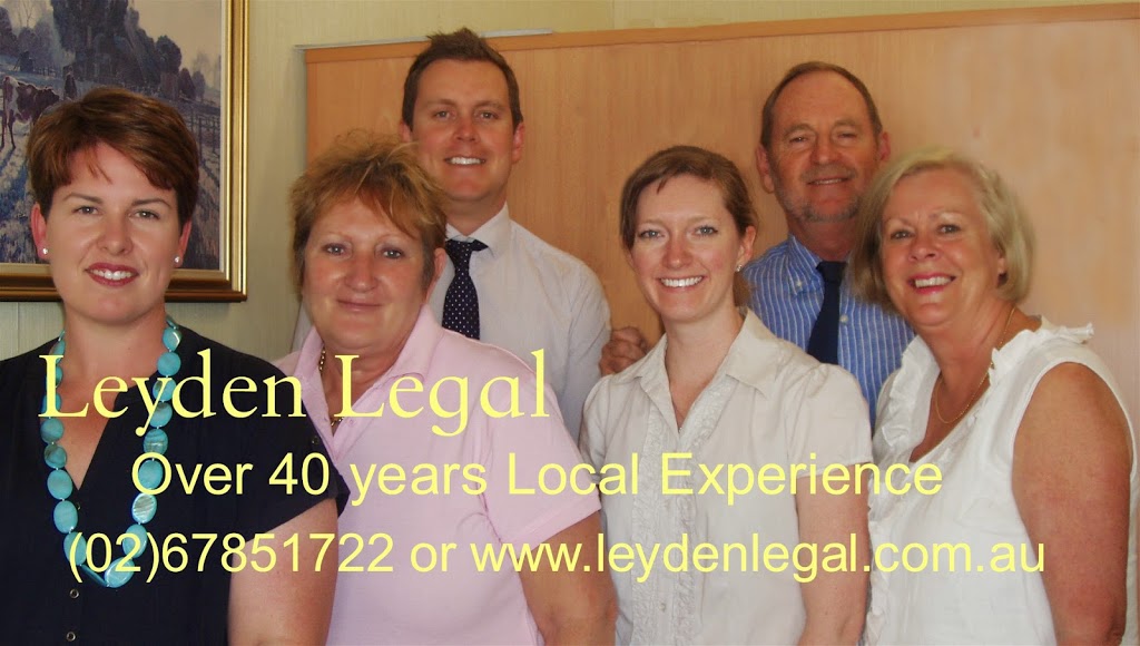 LEYDEN LEGAL - Manilla NSW | lawyer | 180 Manilla St, Manilla NSW 2346, Australia | 0267851722 OR +61 2 6785 1722