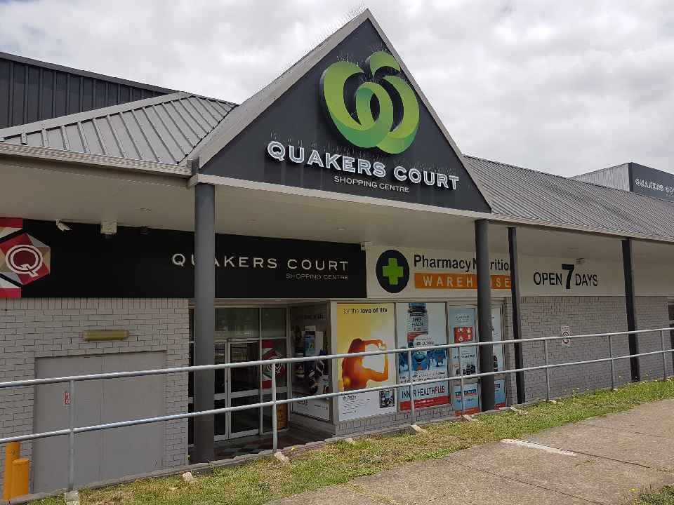 Pharmacy Nutrition Warehouse | store | Quakers Rd & Falmouth Rd, Quakers Hill NSW 2763, Australia | 0296260243 OR +61 2 9626 0243