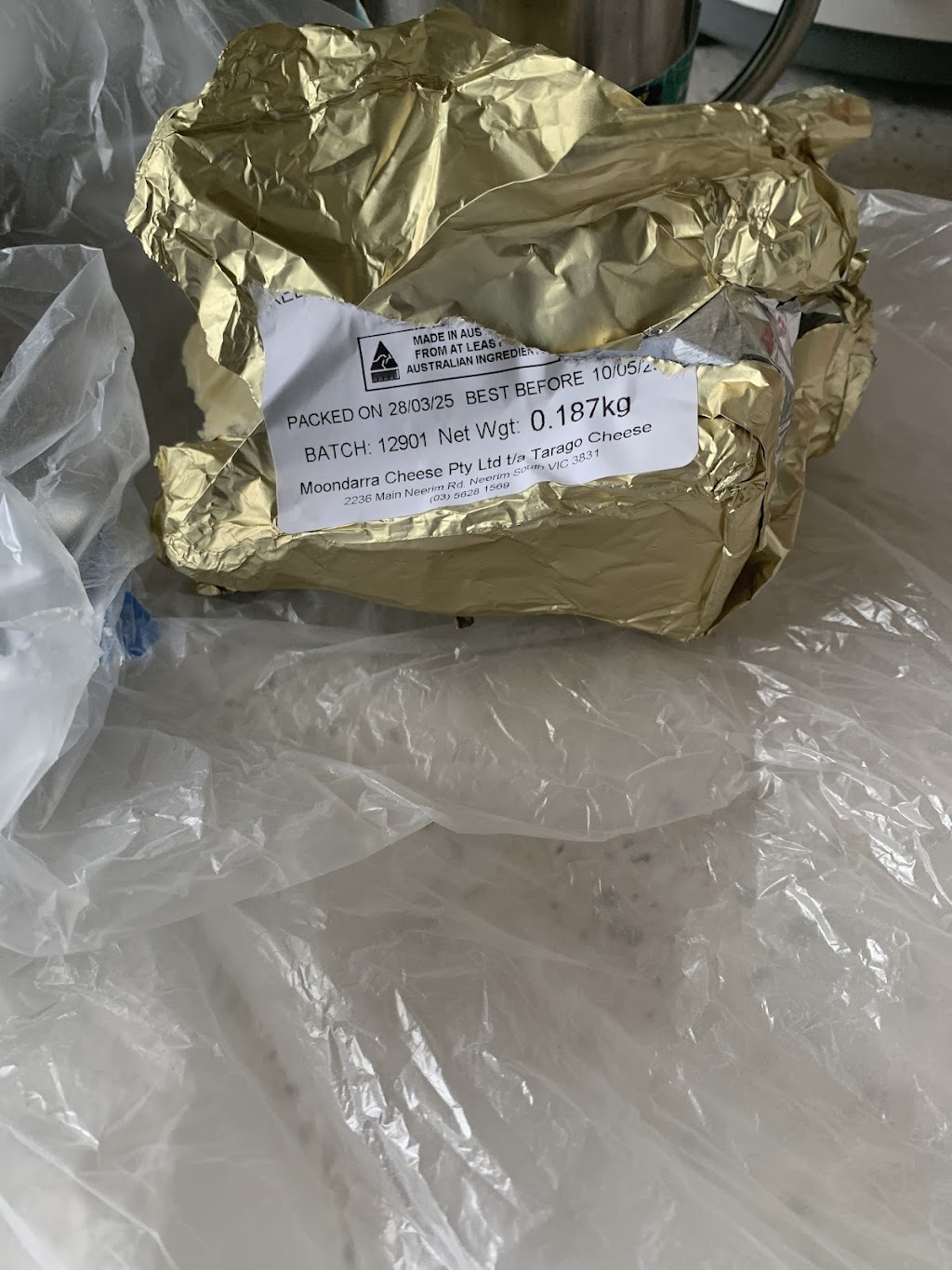 Tarago Cheese | 2236 Main Neerim Rd, Neerim South VIC 3831, Australia | Phone: (03) 9708 9488