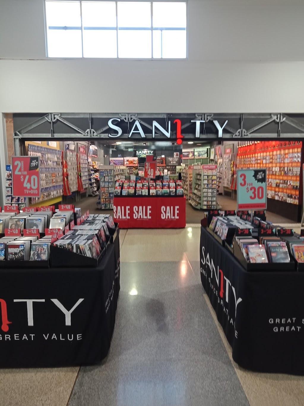Sanity | movie rental | Nicolson Avenue Shop 40, Westlands Shopping Centre, Whyalla Norrie SA 5608, Australia | 0886442579 OR +61 8 8644 2579