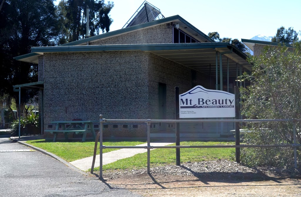 Mount Beauty Secondary College | school | Tailrace Road, Mount Beauty VIC 3699, Australia | 0357544005 OR +61 3 5754 4005
