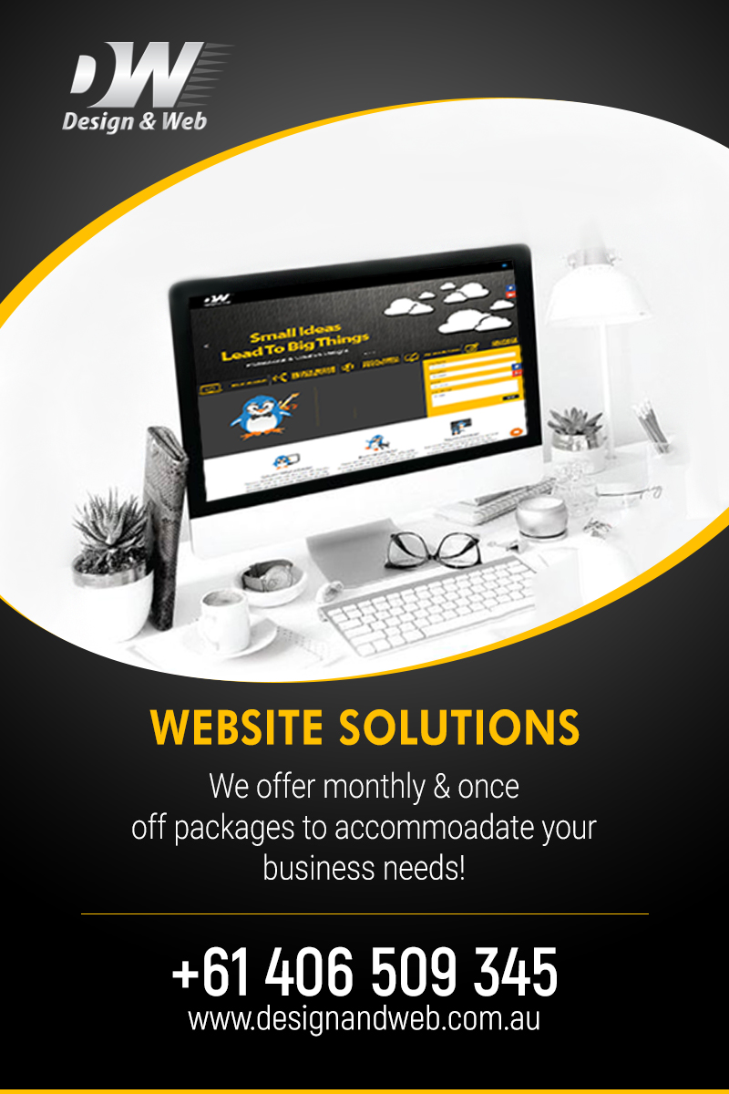 Design and Web | 17 Dib Ct, Tullamarine VIC 3043, Australia | Phone: 0478 477 345