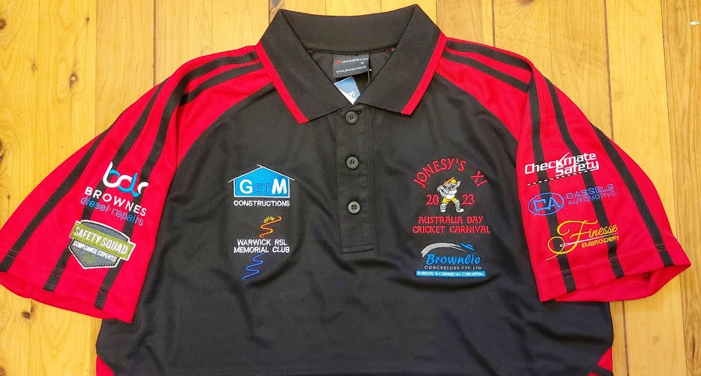 Finesse Embroidery | Glover Rd, Manapouri QLD 4361, Australia | Phone: 0409 383 480