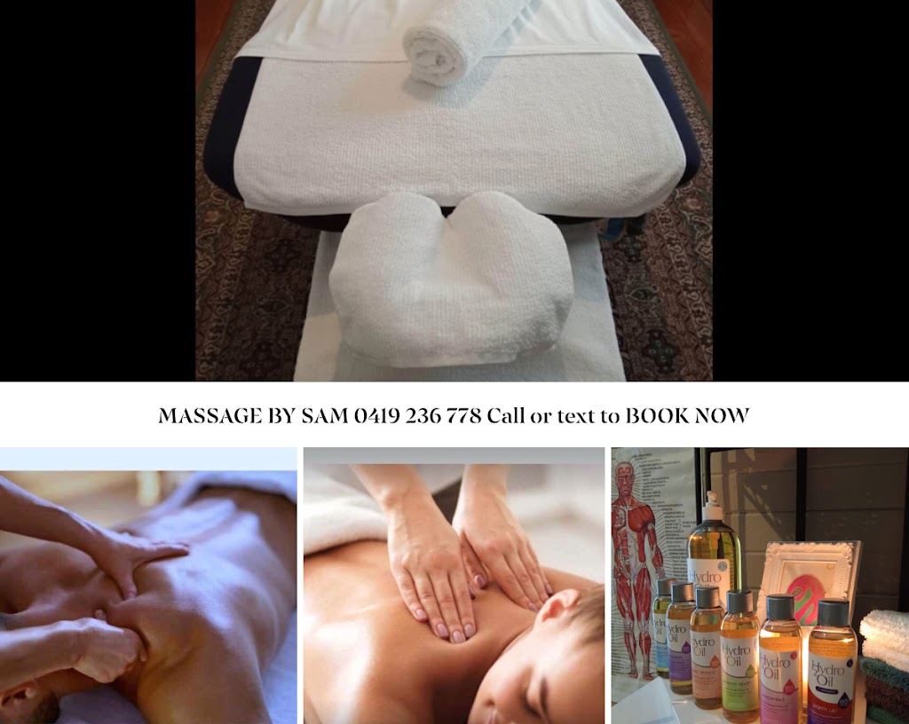 Massage by SAM Kurri Kurri Hunter Valley NSW | 58 Gillies St, Kurri Kurri NSW 2327, Australia | Phone: 0419 236 778
