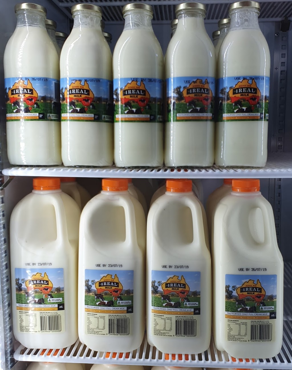 4Real Milk | 9023 Mount Lindesay Hwy, Tamrookum QLD 4285, Australia | Phone: 0448 887 844