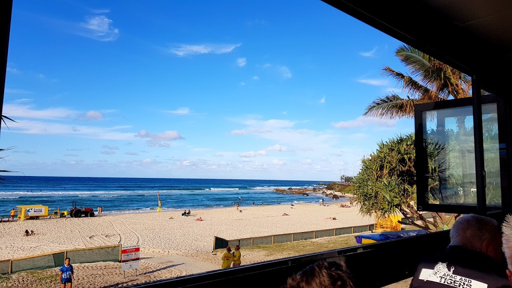 Kirra Beach Surf Life Saving Club | restaurant | 15 Marine Parade, Coolangatta QLD 4225, Australia | 0755362787 OR +61 7 5536 2787