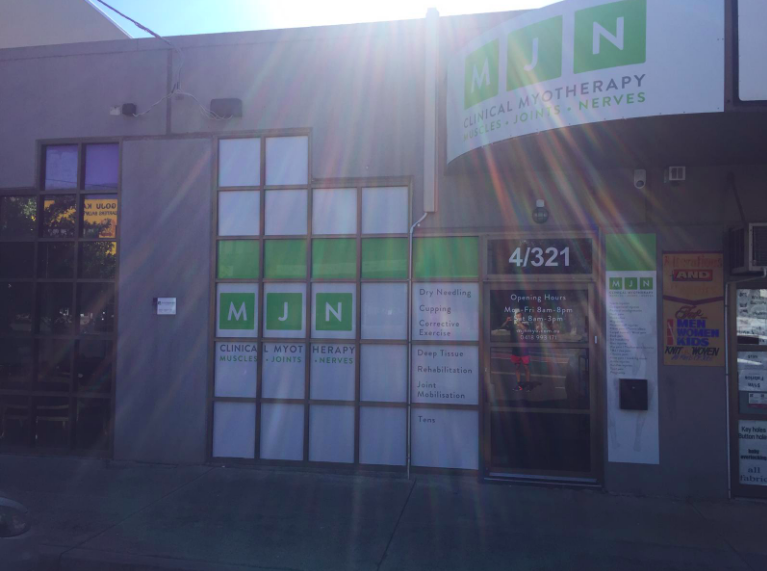 MJN Clincal Myotherapy | Unit 4/321 Balwyn Rd, Balwyn North VIC 3104, Australia | Phone: 0418 993 171