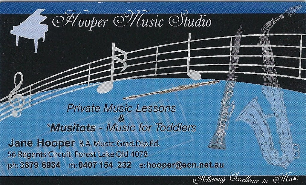 Jane Hooper | school | 56 Regents Circuit, Forest Lake QLD 4078, Australia | 0738796934 OR +61 7 3879 6934