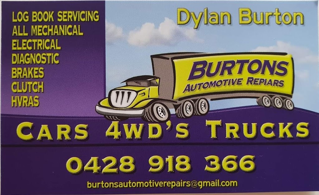 Burtons Automotive Repairs | car repair | 29 Clarkson Dr, Curra QLD 4570, Australia | 0428918366 OR +61 428 918 366