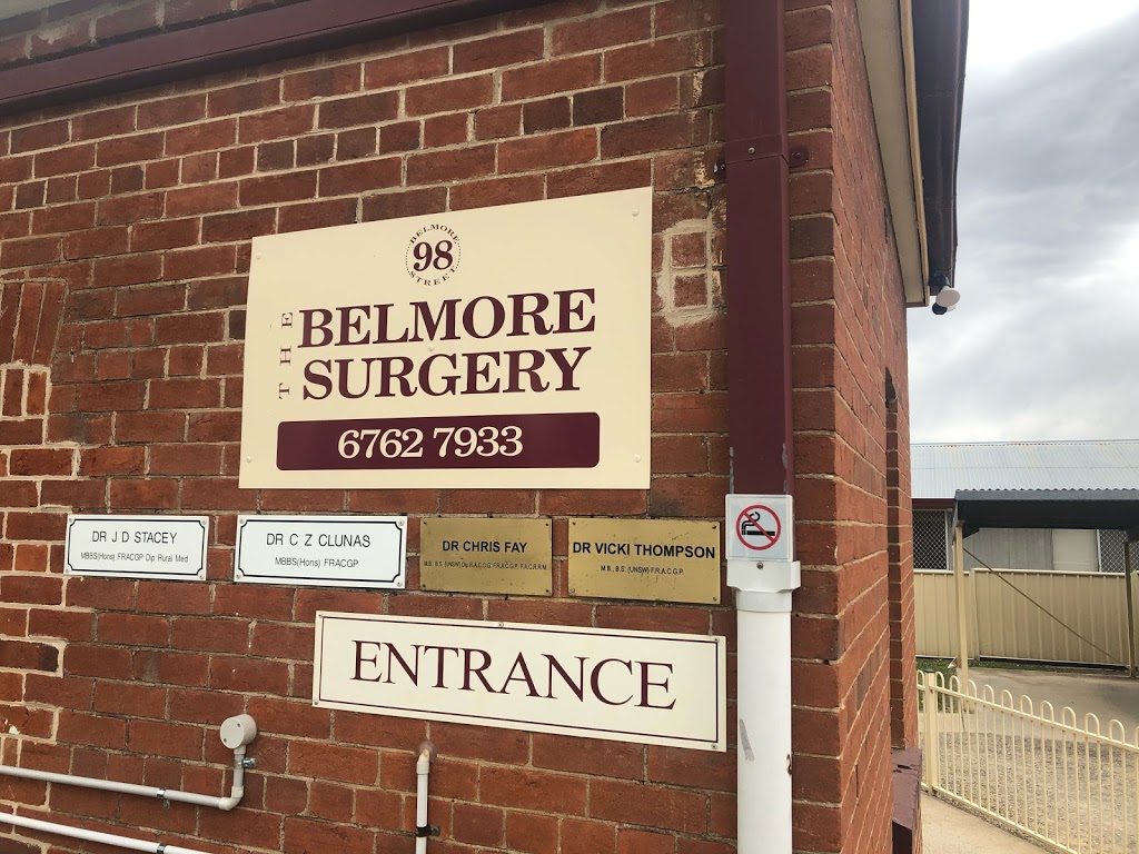 The Belmore Surgery Dr Stacey Dr Clunas Dr Fay Dr Thompson | 98 Belmore St, Tamworth NSW 2340, Australia | Phone: (02) 6762 7933