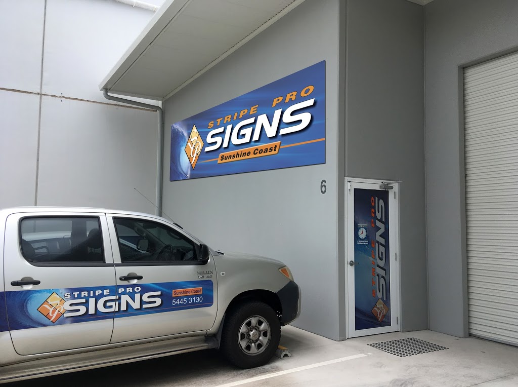 Stripe Pro Signs | 6/3 Page St, Kunda Park QLD 4556, Australia | Phone: (07) 5445 3130