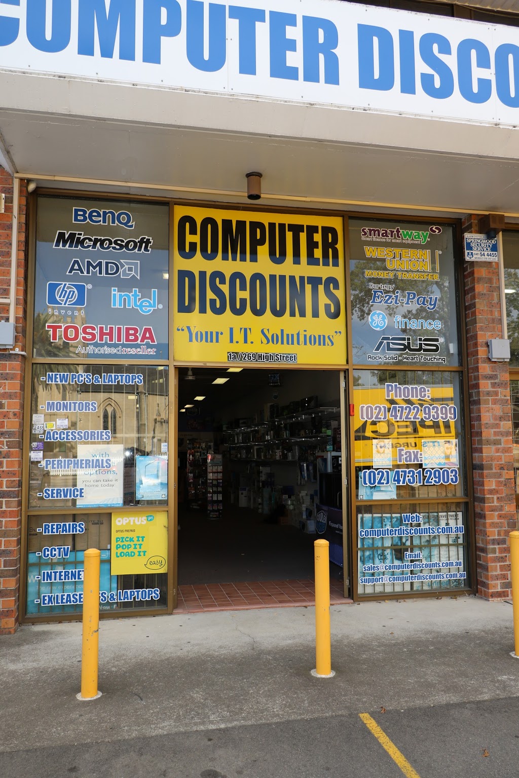 Computer Discounts Penrith | electronics store | Shop 1A/269 High St, Penrith NSW 2750, Australia | 0247229399 OR +61 2 4722 9399