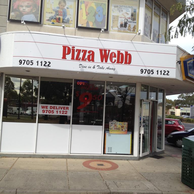 Pizza Webb | 1/18 Webb St, Narre Warren VIC 3805, Australia | Phone: (03) 9705 1122