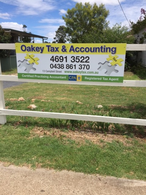 Oakey Tax & Accounting | 13 Campbell St, Oakey QLD 4401, Australia | Phone: 0438 861 370