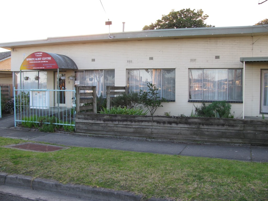 Latrobe Valley Spiritualist Centre | church | 2 Avondale Rd, Morwell VIC 3840, Australia | 0491649153 OR +61 491 649 153